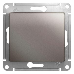 Выключатель 1-кл. СП Glossa 10А IP20 (сх. 1) 10AX механизм платина SE GSL001211 оптом купить цена