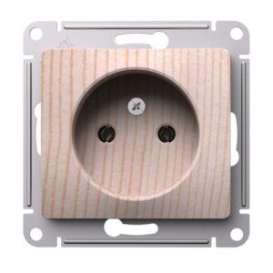 Розетка Glossa 16А без заземл. механизм сосна SE GSL001541 оптом купить цена