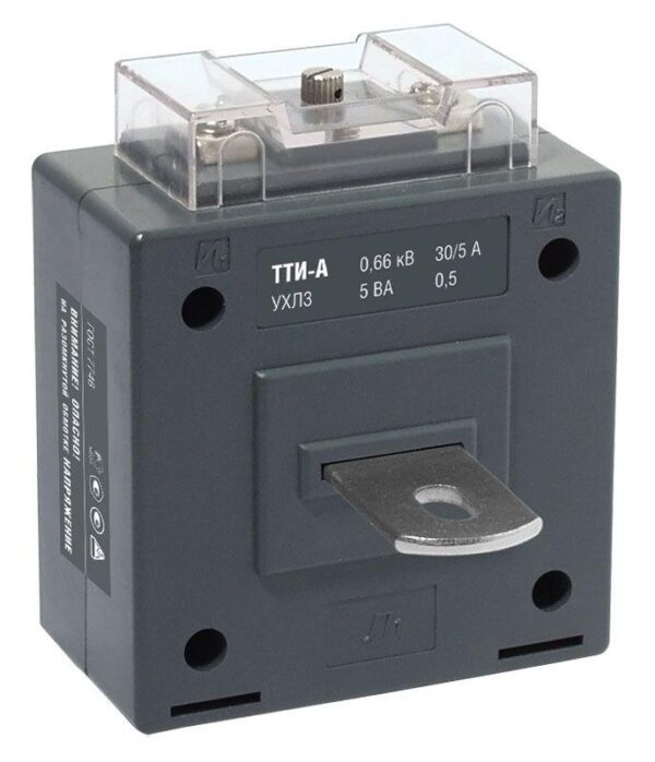 Трансформатор тока ТТИ-А 125/5А кл. точн. 0.5 5В.А IEK ITT10-2-05-0125 оптом купить цена