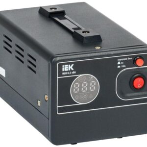 Стабилизатор напряжения 1ф 0.5кВА HUB переносной IEK IVS21-1-D05-13 оптом купить цена