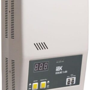 Стабилизатор напряжения Ecoline 5кВА настен. IEK IVS27-1-05000 оптом купить цена