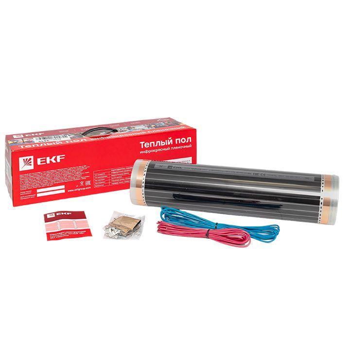Комплект "Теплый пол" (пленка) 1100Вт 5кв.м шир. 0.5м инфракрасный EKF Ik-220-1100/0.5-5 купить оптом выгодно Комплект "Теплый пол" (пленка) 1100Вт 5кв.м шир. 0.5м инфракрасный EKF Ik-220-1100/0.5-5 оптом купить цена