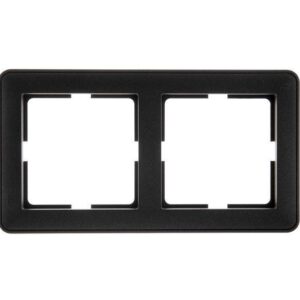 Рамка 2-м W59 черн. бархат SE KD-2-68 оптом купить цена