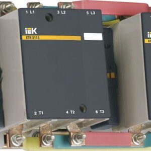 Контактор КТИ-51153 реверс 115А 230В/АС3 IEK KKT53-115-230-10 оптом купить цена