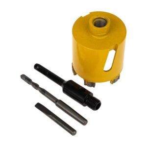 Коронка алмазная по бетону 72мм L=90мм М16 сегмент 10мм Kranz KR-90-0165 оптом купить цена