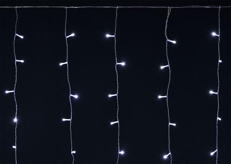 Гирлянда "Бахрома" 4.5х0.7м 200LED бел. IP44 провод прозр. 230В мерцание транзит IEK LGDU321-2-200-L3-T-S-44 купить оптом выгодно Гирлянда "Бахрома" 4.5х0.7м 200LED бел. IP44 провод прозр. 230В мерцание транзит IEK LGDU321-2-200-L3-T-S-44 оптом купить цена