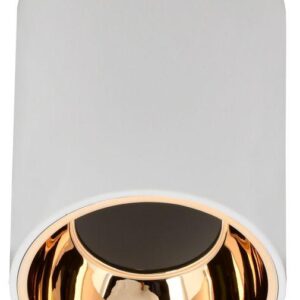 Светильник 4111 накладной поворотный GU10 бел./золото пласт. IEK LT-UPB0-4111-GU10-1-K22 оптом купить цена