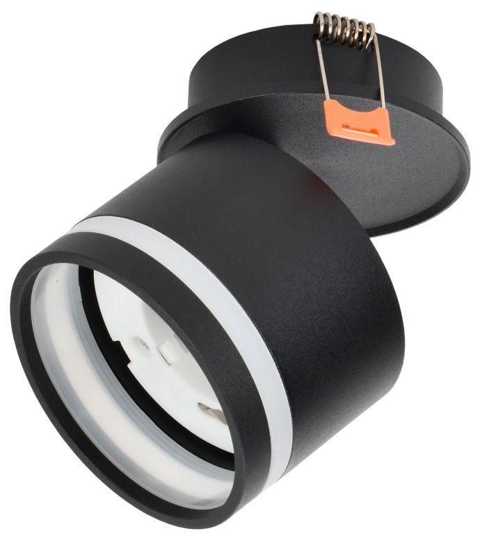 Светильник 4033 встр. поворотн. GX53 черн. IEK LT-UVB0-4033-GX53-1-K02 купить оптом выгодно Светильник 4033 встр. поворотн. GX53 черн. IEK LT-UVB0-4033-GX53-1-K02 оптом купить цена