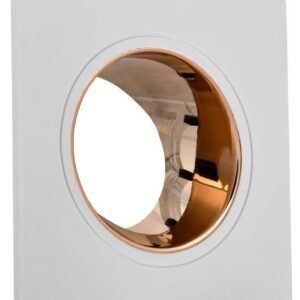 Светильник 4107 встраиваемый поворотный GU10 бел./золото пласт. IEK LT-UVB0-4107-GU10-1-K22 оптом купить цена