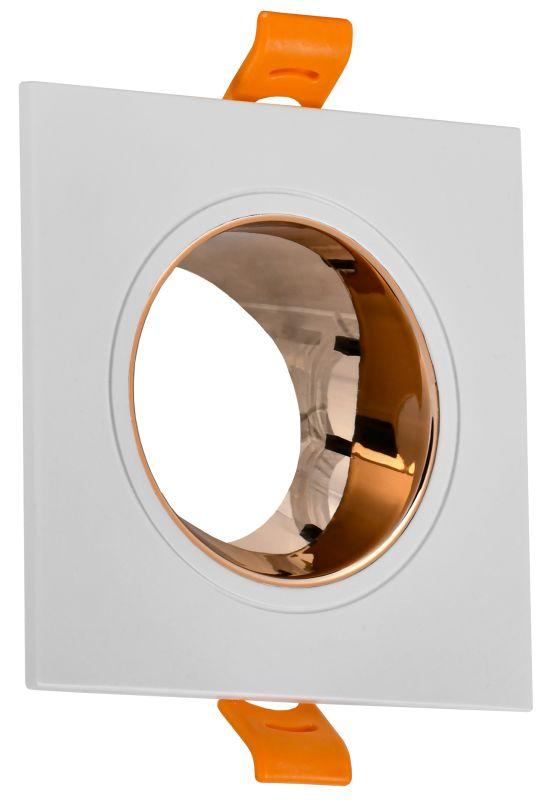 Светильник 4107 встраиваемый поворотный GU10 бел./золото пласт. IEK LT-UVB0-4107-GU10-1-K22 купить оптом выгодно Светильник 4107 встраиваемый поворотный GU10 бел./золото пласт. IEK LT-UVB0-4107-GU10-1-K22 оптом купить цена