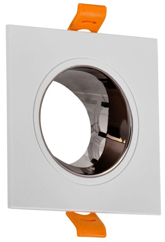 Светильник 4107 встраиваемый поворотный GU10 бел./шокол. пласт. IEK LT-UVB0-4107-GU10-1-K30 купить оптом выгодно Светильник 4107 встраиваемый поворотный GU10 бел./шокол. пласт. IEK LT-UVB0-4107-GU10-1-K30 оптом купить цена