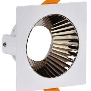 Светильник 4109 встраиваемый поворотный GU10 бел./шокол. пласт. IEK LT-UVB0-4109-GU10-1-K30 оптом купить цена