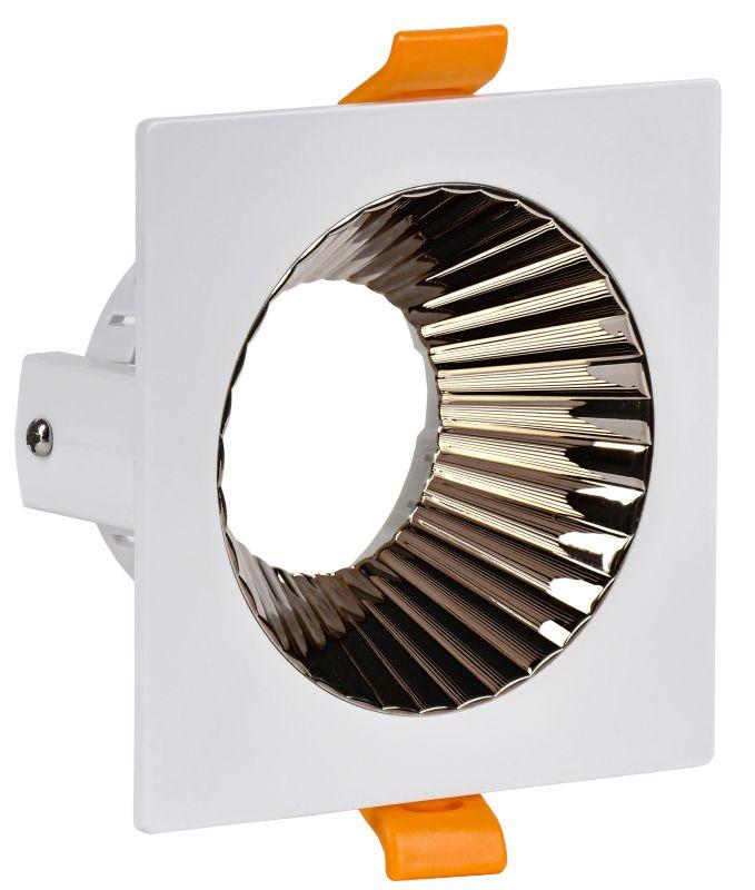 Светильник 4109 встраиваемый поворотный GU10 бел./шокол. пласт. IEK LT-UVB0-4109-GU10-1-K30 купить оптом выгодно Светильник 4109 встраиваемый поворотный GU10 бел./шокол. пласт. IEK LT-UVB0-4109-GU10-1-K30 оптом купить цена