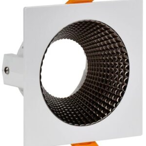 Светильник 4110 встраиваемый поворотный GU10 бел./шокол. пласт. IEK LT-UVB0-4110-GU10-1-K30 оптом купить цена