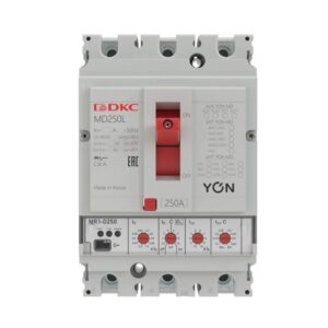 Выключатель автоматический 3п 250А 40кА Ir 0.4…1xIn Isd 1.5…10xIn YON MD250N-MR1 оптом купить цена
