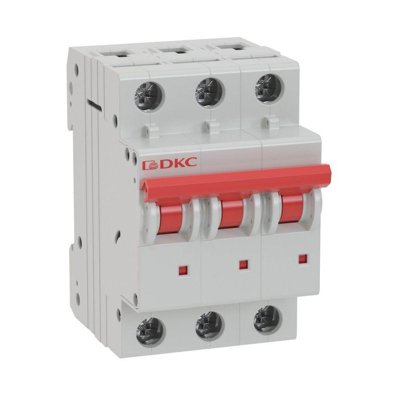 Выключатель автоматический модульный 3п C 10А 6кА MD63 YON MD63-3C10-6 купить оптом выгодно Выключатель автоматический модульный 3п C 10А 6кА MD63 YON MD63-3C10-6 оптом купить цена