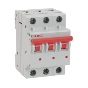 Выключатель автоматический модульный 3п C 6А 6кА MD63 YON MD63-3C6-6 оптом купить цена