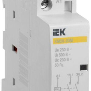 Контактор модульный КМ20-20М AC IEK MKK11-20-20 оптом купить цена