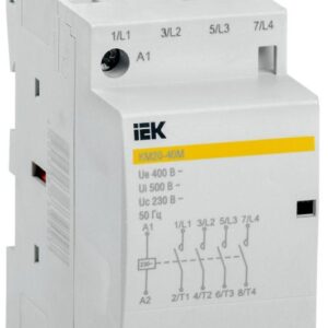 Контактор модульный КМ20-40М AC IEK MKK11-20-40 оптом купить цена