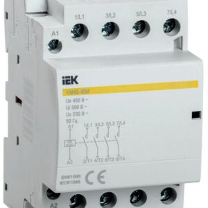 Контактор модульный КМ40-40М AC/DC IEK MKK21-40-40 оптом купить цена