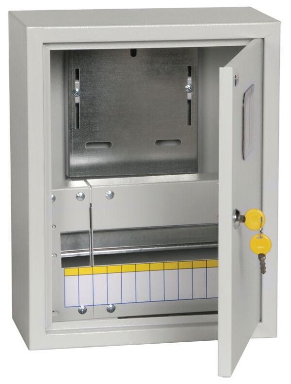 Корпус металлический ЩУРн-1/12 (395х310х165мм) IP31 TITAN IEK MKM25-N-12-31-ZO оптом купить цена