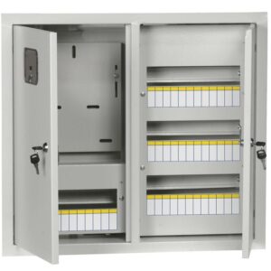 Корпус металлический ЩУРв-3/48 (550х610х165мм) IP31 TITAN IEK MKM35-V-48-31-ZO оптом купить цена