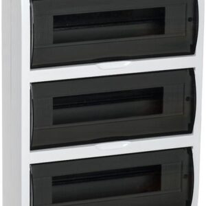Корпус ЩРН-Пк-45 Krepta 3 IP41 навесной пластик. бел. IEK MKP12-N-04-45-41 оптом купить цена