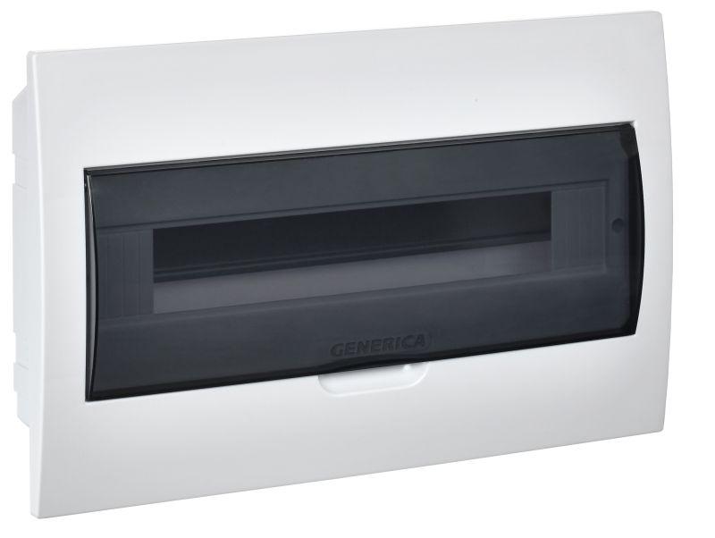 Бокс ЩРВ-П-18 мод. встраив. пластик IP41 GENERICA MKP12-V-18-41-G купить оптом выгодно Бокс ЩРВ-П-18 мод. встраив. пластик IP41 GENERICA MKP12-V-18-41-G оптом купить цена