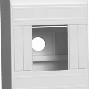 Корпус ОП КМПн 1/4 Krepta 3 IP20 для 2-4-х авт. выкл. пластик. бел. IEK MKP31-N-04-30-135 оптом купить цена