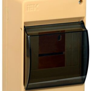 Корпус ОП КМПн 2/4 Krepta 3 IP30 для 4-х авт. выкл. прозр. крышка пластик. сосна IEK MKP42-N-04-30-12-S оптом купить цена