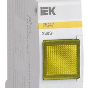 Лампа сигнальная ЛС-47 желт. IEK MLS10-230-K05 оптом купить цена