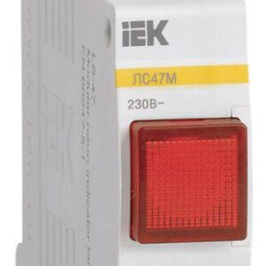 Лампа сигнальная ЛС-47М красн. IEK MLS20-230-K04 оптом купить цена