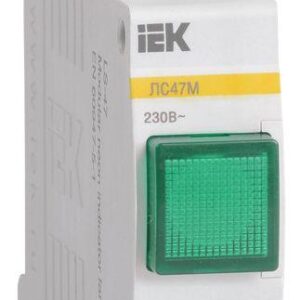 Лампа сигнальная ЛС-47М зел. IEK MLS20-230-K06 оптом купить цена