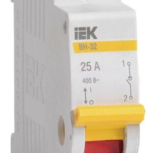 Выключатель нагрузки ВН-32 25А/1П IEK MNV10-1-025 оптом купить цена