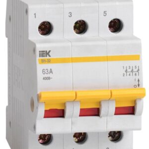 Выключатель нагрузки ВН-32 63А/3П IEK MNV10-3-063 оптом купить цена