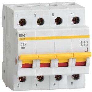 Выключатель нагрузки ВН-32 63А/4П IEK MNV10-4-063 оптом купить цена