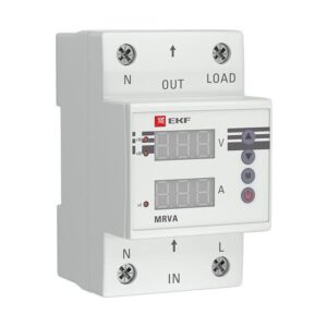 Реле напряжения и тока с дисплеем MRVA 25А PROxima EKF MRVA-25A оптом купить цена