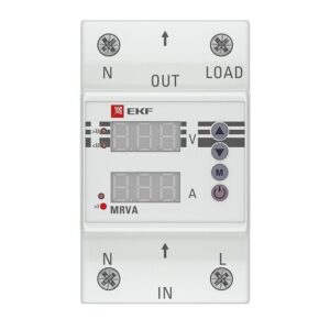 Реле напряжения и тока с дисплеем MRVA 40А PROxima EKF MRVA-40A оптом купить цена