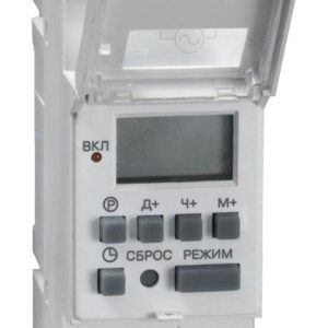 Таймер цифровой ТЭ15 16А 230В на DIN-рейку IEK MTA10-16 оптом купить цена