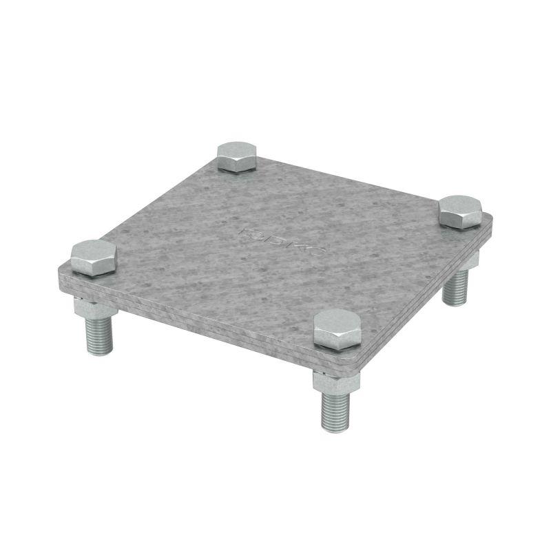 Соединитель полоса-полоса 25-50мм с разделит. пластиной 100х100мм DKC NG3106 купить оптом выгодно Соединитель полоса-полоса 25-50мм с разделит. пластиной 100х100мм DKC NG3106 оптом купить цена