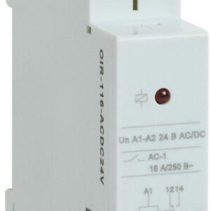 Реле промежуточное OIR 1 конт. (16А) 24В AC/DC IEK OIR-116-ACDC24V оптом купить цена