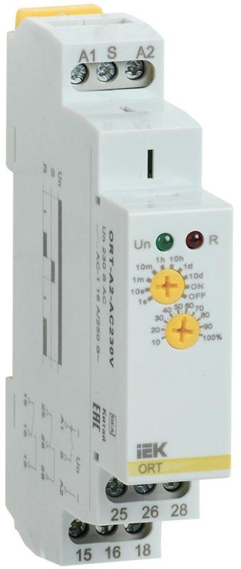 Реле задержки включения ORT 2 контакта 230В AC IEK ORT-A2-AC230V купить оптом выгодно Реле задержки включения ORT 2 контакта 230В AC IEK ORT-A2-AC230V оптом купить цена