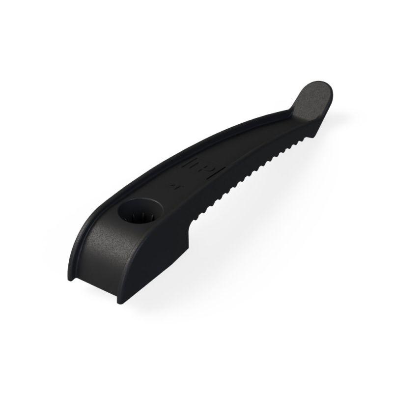 Держатель кабеля односторонний для прямого монтажа (уп.20шт) черн. Промрукав PR13.0381 купить оптом выгодно Держатель кабеля односторонний для прямого монтажа (уп.20шт) черн. Промрукав PR13.0381 оптом купить цена