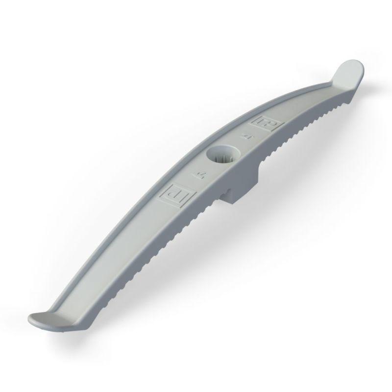 Держатель кабеля двусторонний для прямого монтажа (уп.20шт) сер. Промрукав PR13.0382 купить оптом выгодно Держатель кабеля двусторонний для прямого монтажа (уп.20шт) сер. Промрукав PR13.0382 оптом купить цена