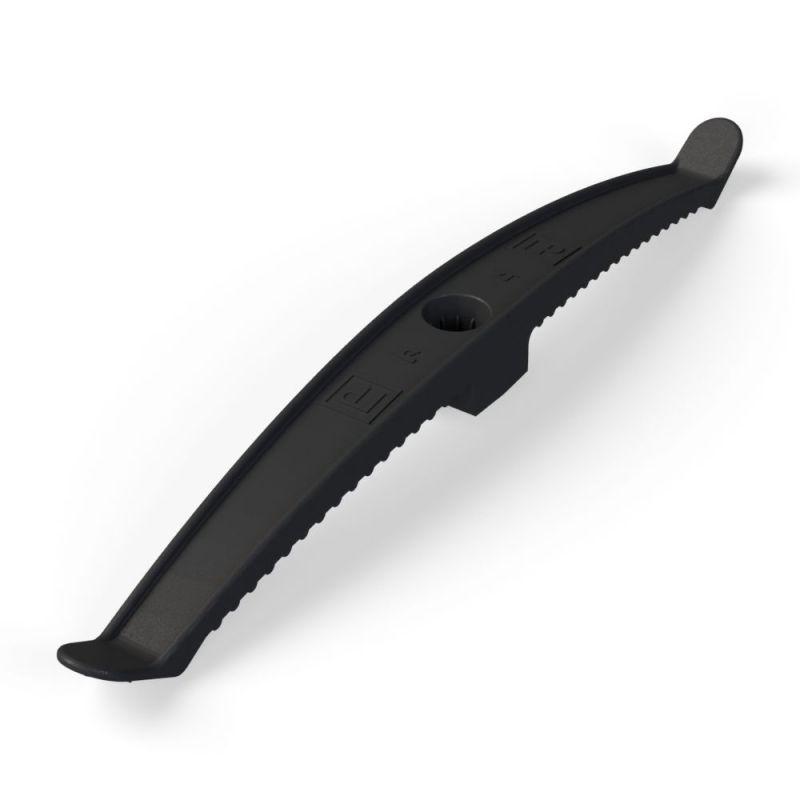 Держатель кабеля двусторонний для прямого монтажа (уп.20шт) черн. Промрукав PR13.0383 купить оптом выгодно Держатель кабеля двусторонний для прямого монтажа (уп.20шт) черн. Промрукав PR13.0383 оптом купить цена