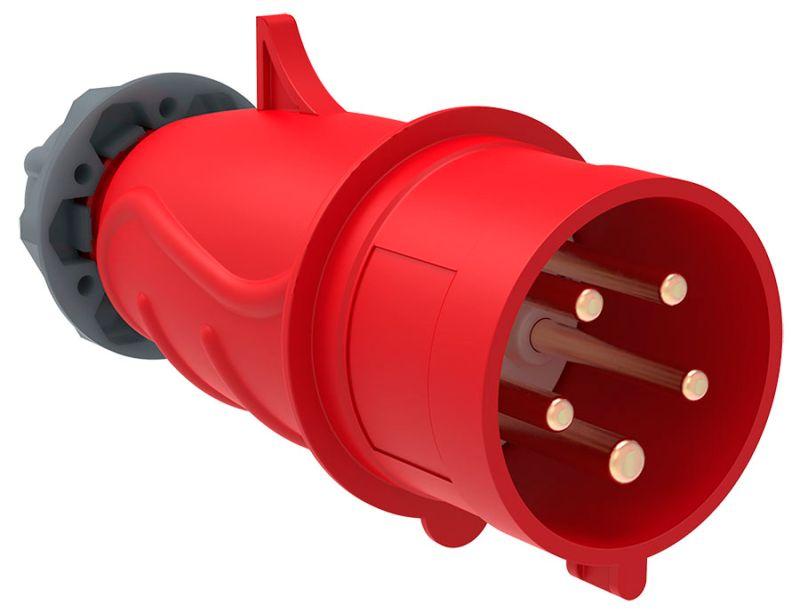 Вилка эл. каб. 16А 3P+PE+N 380В IP44 MAGNUM ССИ-015 IEK PSN02-016-5 купить оптом выгодно Вилка эл. каб. 16А 3P+PE+N 380В IP44 MAGNUM ССИ-015 IEK PSN02-016-5 оптом купить цена