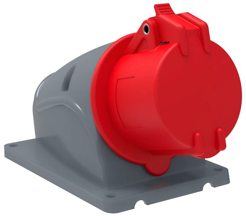 Розетка ОП Magnum 16А 380В 3P+PE ССИ-114 IP44 IEK PSN12-016-4 купить оптом выгодно Розетка ОП Magnum 16А 380В 3P+PE ССИ-114 IP44 IEK PSN12-016-4 оптом купить цена