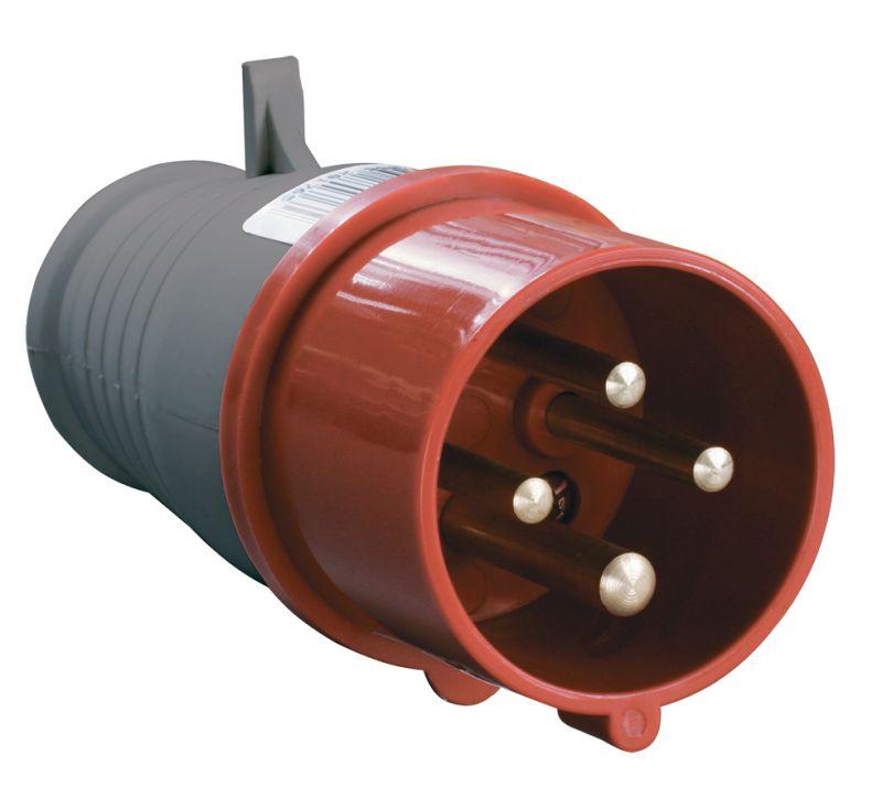 Вилка эл. каб. 16А 3P+PE 380В IP44 ССИ-014 IEK PSR02-016-4 купить оптом выгодно Вилка эл. каб. 16А 3P+PE 380В IP44 ССИ-014 IEK PSR02-016-4 оптом купить цена