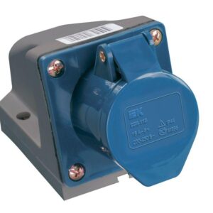 Розетка ОП 32А 220В 2P+PЕ ССИ-123 IP44 IEK PSR11-032-3 оптом купить цена
