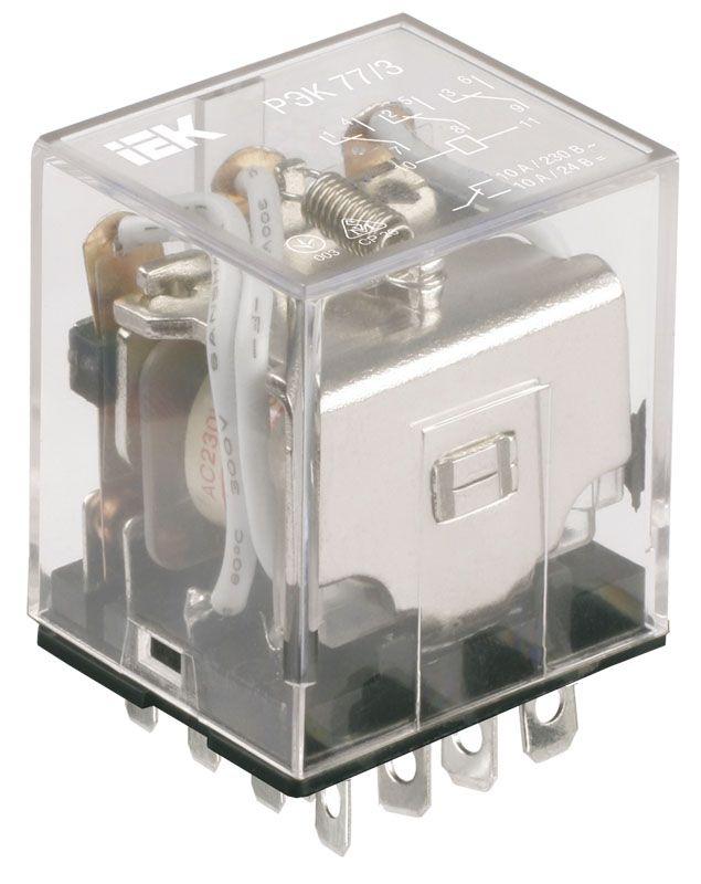 Реле РЭК 77-3 10А 220В AC IEK RRP10-3-10-220A купить оптом выгодно Реле РЭК 77-3 10А 220В AC IEK RRP10-3-10-220A оптом купить цена